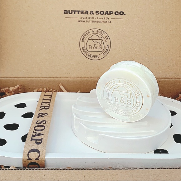 Lavender Essential Oil Shea Soap Gift Box - Picture 2 of 5